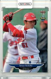 2013 BBM ベースボールカード 1STバージョン 鈴木誠也 #105 レギュラーカード 広島