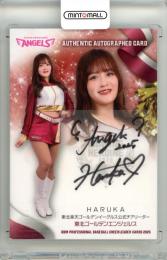 2025 BBM チアリーダーカード DANCING HEROINE HARUKA 直筆サインカード【62/89】 ANGELS