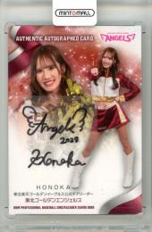 2025 BBM チアリーダーカード DANCING HEROINE HONOKA 直筆サインカード【05/90】 ANGELS