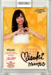 2021 BBM DANCING HEROINE 舞 Honeys Misaki 直筆サインカード 76/90