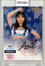 2021 BBM DANCING HEROINE 舞 bluelegends Aoi 直筆サインカード 62/90