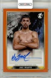 2024 Topps Chrome Boxing Joel Iriarte #CBA-JIE Chrome Autograph Orange Refractor Parallel【08/25】
