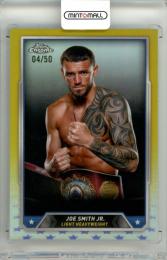 2024 Topps Chrome Boxing Joe Smith Jr. #26 Base Gold Refractor Parallel【04/50】