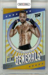 2024 Topps Chrome Boxing Josh Taylor #RG-15 Ring Generals Gold Refractor Parallel【03/50】