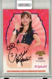 2020 BBM DANCING HEROINE 華 M Splash!! Ami 直筆サインカード 24/60