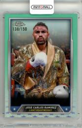 2024 Topps Chrome Boxing Jose Carlos Ramirez #54 Base Aqua Refractor Parallel【138/150】