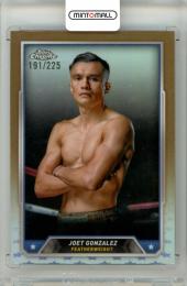 2024 Topps Chrome Boxing Joet Gonzalez #25 Base Bronze Refractor Parallel【191/225】