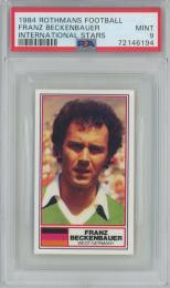 1984 Rothmans Football Franz Beckenbauer International Stars【PSA9】 West Germany