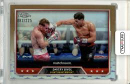 2024 Topps Chrome Boxing Dmitry Bivol #43 Base Bronze Refractor Parallel【082/225】