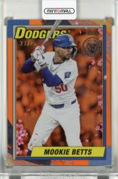 2025 Topps Update Japan Edition Mookie Betts 90 Topps Japan Orange Foil #90J23【21/25】
