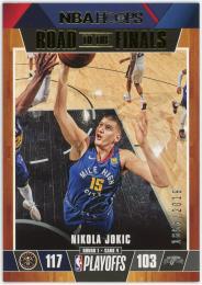 2019-20 Hoops Road to the Finals #25 Nikola Jokic R1 1656/2019