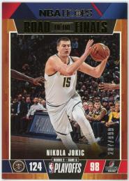 2019-20 Hoops Road to the Finals #58 Nikola Jokic R2 287/999