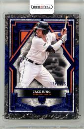 2025 Topps Tier One Jace Jung #87 Base Tier 3 Blue Foil Parallel【124/125】 Tigers