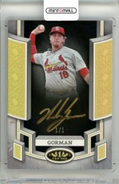 2024 Topps Tier One Nolan Gorman #BOA-NG Break Out Autograph Holo Gold Foil Parallel【1/1】《1of1》 Cardinals