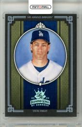 2005 Panini Diamond Kings Steve Finley #120 Base Platinum Parallel【1/1】《やや難あり1of1》 Dodgers
