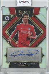 2022-23 Panini Select Premier League Soccer Fernando Torres Signatures/#S-FT Liverpool FC