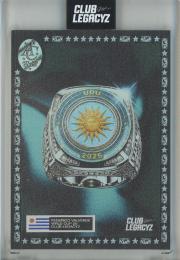 2026 CLUB LEGACYZ ICONS  World Atlas Ring Collection【69/70】 Uruguay