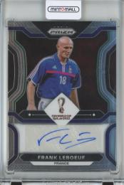 2022 Panini Prizm World Cup Soccer Frank Leboeuf Signatures/#S-FLB France