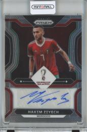 2022 Panini Prizm World Cup Soccer Hakim Ziyech Signatures/#S-HZ Morocco