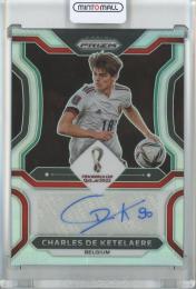 2022 Panini Prizm World Cup Soccer Charles De Ketelaere Signatures/Silver Prizms/#S-CDK【004/199】 Belgium