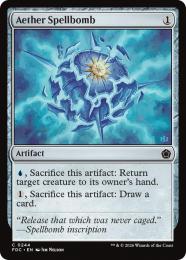 【FDC】【EN】上天の呪文爆弾 / Aether Spellbomb(244-C-N)