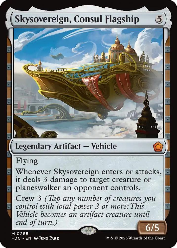 MTG 領事の旗艦、スカイソブリン 日本語版 4枚セット ミントモール / MINT GAMES MTG(東日本橋) / 【FDC】【EN】領事の旗艦