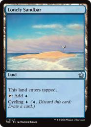 【FDC】【EN】孤立した砂州 / Lonely Sandbar(305-U-L)