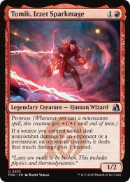 ◆予約◆【FRA】【EN】イゼットの火花魔道士、トミク / Tomik, Izzet Sparkmage(253-U-R)