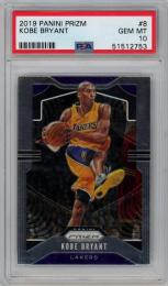 2019-20 Panini Prizm  Kobe Bryant Base #8 (PSA 10 GEM MT)