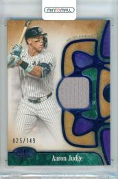 2026 Topps Tier One Aaron Judge #T1R-AJ Tier One Relics Purple Parallel【025/149】 Yankees