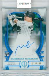 2026 Topps Tribute Munetaka Murakami #TA-MMU Tribute Autograph Blue Parallel【015/150】 White Sox