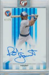 2026 Topps Pristine Robin Yount #SS-RY Spotless Signatures Blue Refractor Parallel【47/75】 Brewers