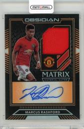2019-20 Panini Obsidian Marcus Rashford Matrix Material Autos【1/25】 Manchester United