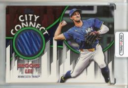 2026 Topps Brooks Lee City Connect Relic Green #CC-BL【21/99】 Minnesota Twins
