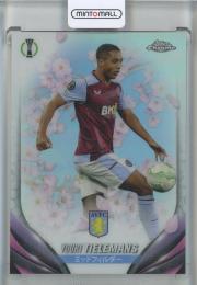 2022-23 Topps Chrome UCC Japan Edition Youri Tielemans Cherry Blossom Aston Villa