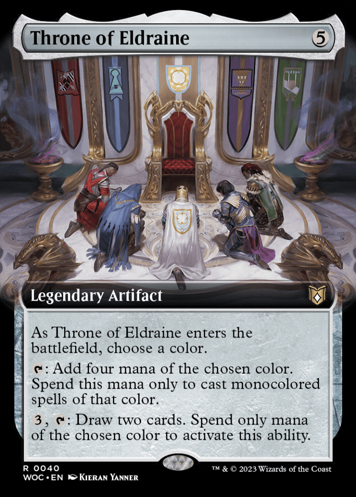 エルドレインの玉座/Throne of Eldraine mtg 拡張Foil ミントモール / MINT GAMES MTG(東日本橋) / 【WOC】【ENG