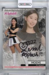 BBM チアリーダー 華 2022  MOEMI 直筆サインカード 02/90