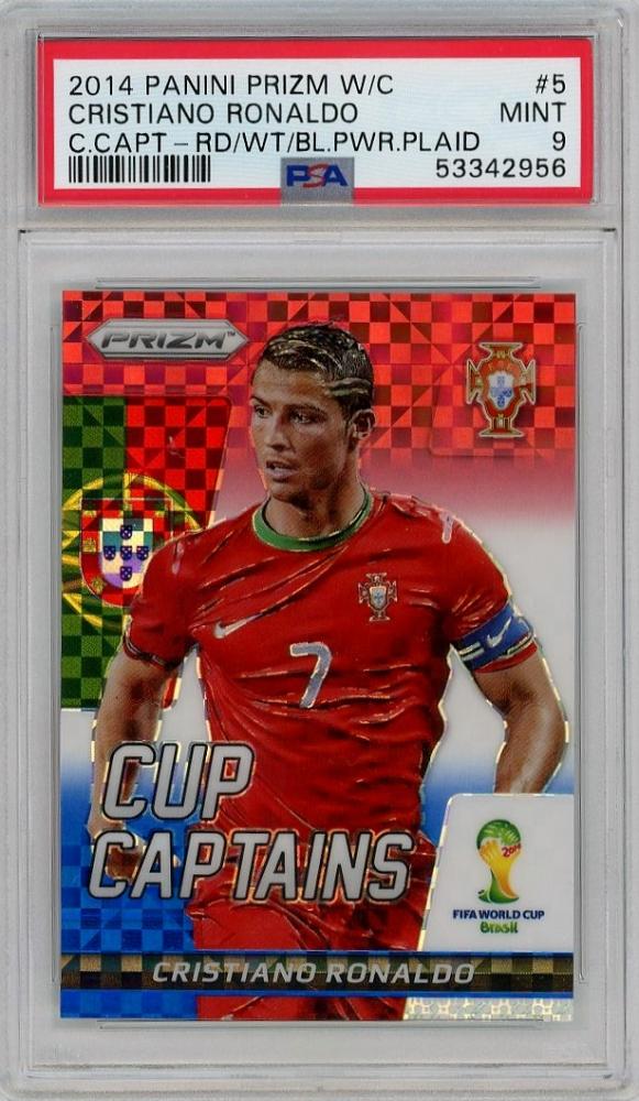 ミントモール / MINT 千葉店 / 2014 Panini Prizm World Cup Cristiano Ronaldo Cup  Captains Red White and Blue #5 (PSA 9 MINT)