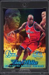 1996-97 Flair Showcase #25 Chris Webber Legacy Collection Row 1【44/150】 Washington Bullets