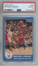 1984 STAR Michael Jordan #288【PSA6】 Chicago Bulls