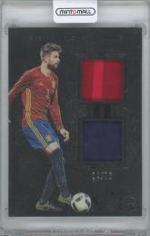 2016-17 PANINI Noir Dual Memorabilia / GERARD PIQUE(Spain) 【24/75】