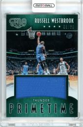 2015-16 PANINI Gala Russell Westbrook Primetime Memorabilia Veterans Legends 60枚限定【55/60】《やや難あり》Oklahoma City Thunder