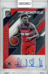2019-20 PANINI Optic Admiral Schofield Signature Series《やや難あり》Washington Wizards