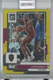 2022-23 Donruss Optic Basketball Evan Mobley Base/Gold/#93【9/10】 Cleveland Cavaliers