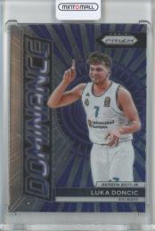 2023-24 Panini Prizm Turkish Airlines EuroLeague Basketball Luka Doncic Dominance/#1 Real Madrid