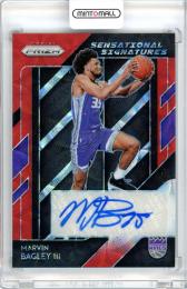 2018-19 PANINI Prizm Marvin Bagley III Sensational Signatures Prizm Choice《やや難あり》Sacramento Kings