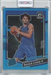 2023-24 Donruss Optic Basketball Dereck Lively II Base/Rated Rookies/Aqua/#245【220/249】 Dallas Mavericks