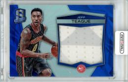 2015-16 PANINI Spectra Jeff Teague Materials Prizm 49枚限定【26/49】《やや難あり》Atlanta Hawks