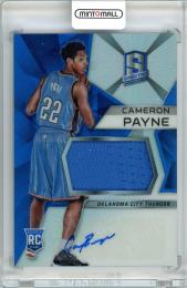 2015-16 PANINI Spectra Cameron Payne Jersey Autograph《やや難あり》Oklahoma City Thunder