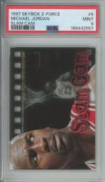 1997-98 Skybox Z-Force Michael Jordan Slam Cam #5【PSA9】 Chicago Bulls